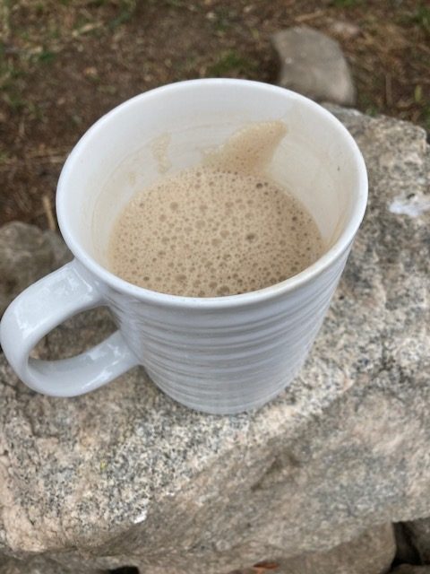 Protein Powered Hot Coffee
